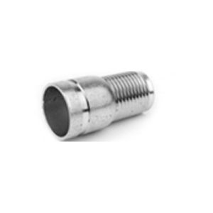 4" Grooved X Barb Nipple