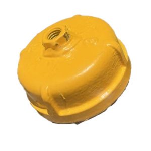 drain-cap painted with hex nut
